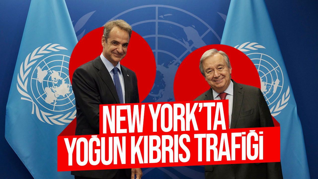 Guterres ile Miçotakis New York’ta Kıbrıs sorununu görüştü