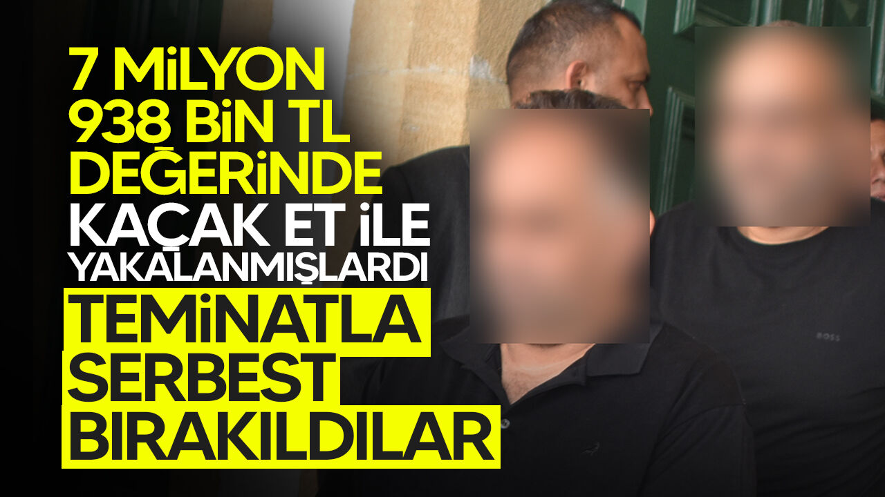 Haspolat’ta 233 kuzu karkası meselesinde iki zanlıya teminat