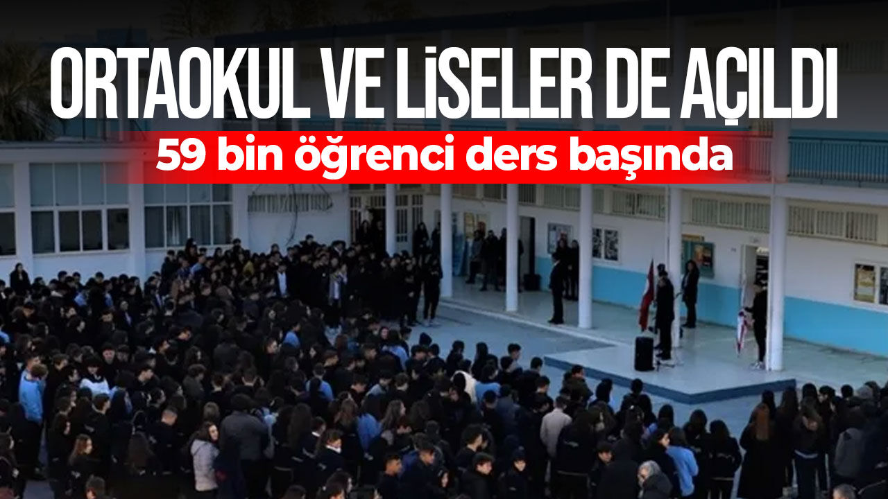 KKTC’de 2026-2027 eğitim yılı başladı: 59 bin öğrenci ders başında