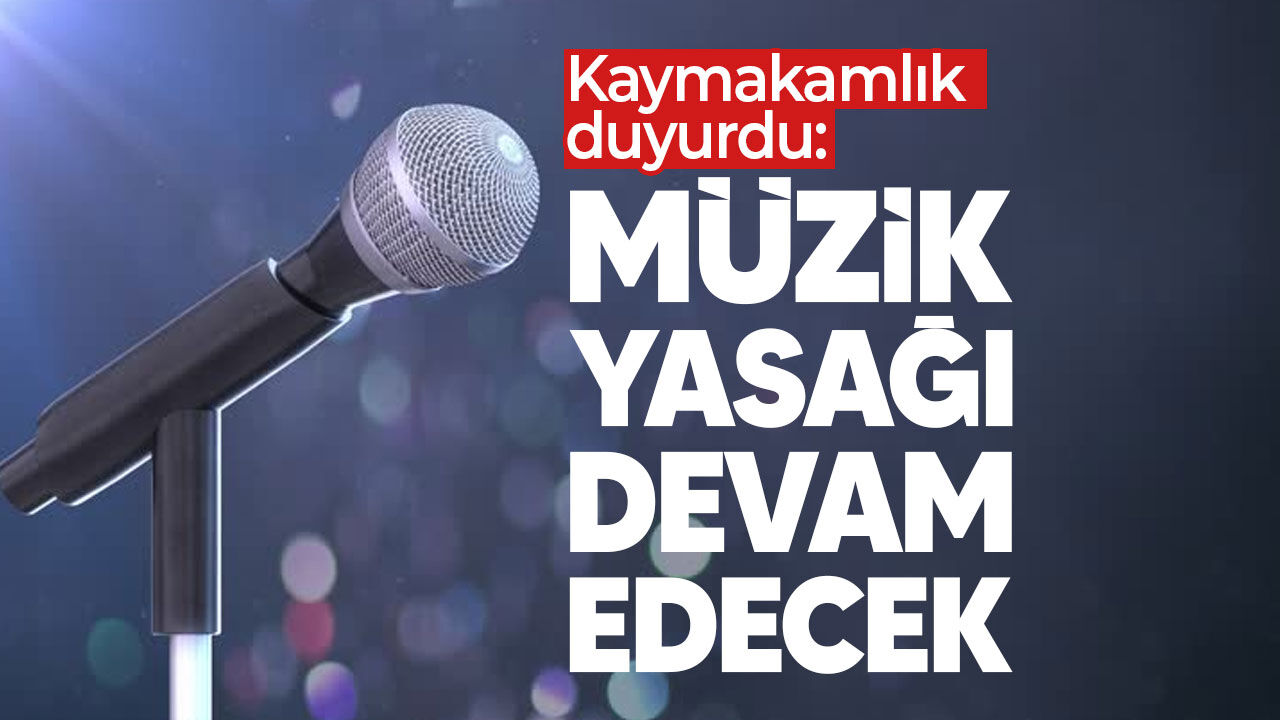 Lefkoşa’da müzik yasağı uzatıldı: 9 Eylül’e kadar devam edecek