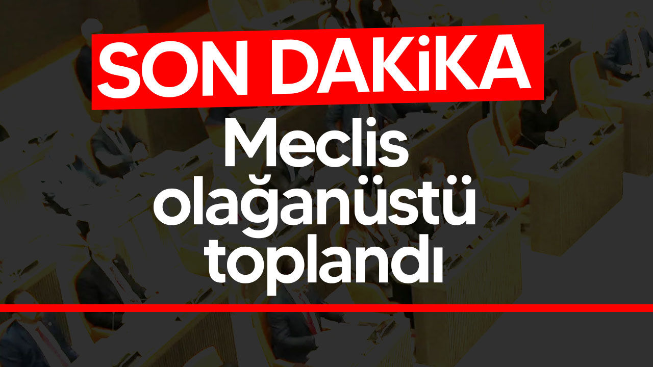 Meclis olağanüstü toplandı: Filo Jet için iki araştırma önergesi görüşülecek