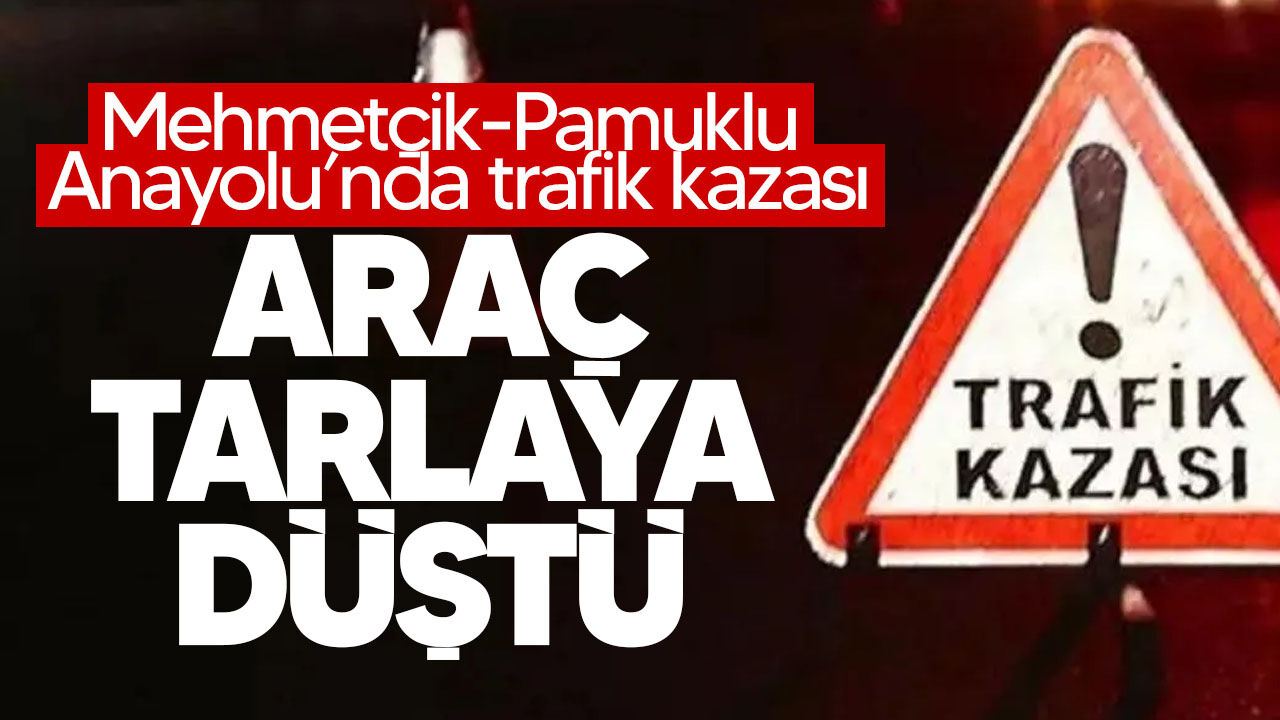 Mehmetçik-Pamuklu Anayolu’nda trafik kazası: 26 yaşındaki yolcu yaralandı