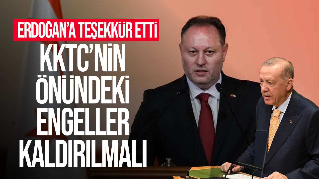 Öztürkler’den Erdoğan’ın BM’deki KKTC mesajına destek
