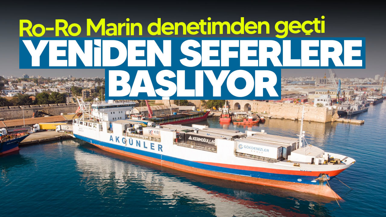 Ro-Ro Marin denetimden geçti: Yeniden seferlere başlıyor
