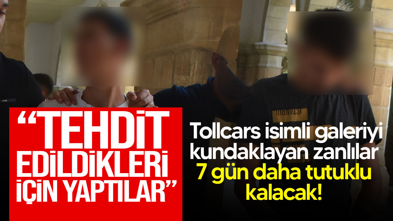 Tollcars isimli galerinin kundaklanmasıyla ilgili tutuklanan A.A. ve A.B mahkemeye çıkarıldı!