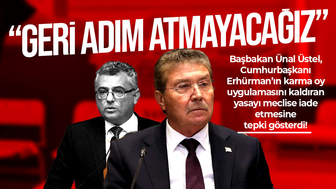 Ünal Üstel’den Tufan Erhürman’a karma oy tepkisi: “Ciddi bir tutarsızlıktır”