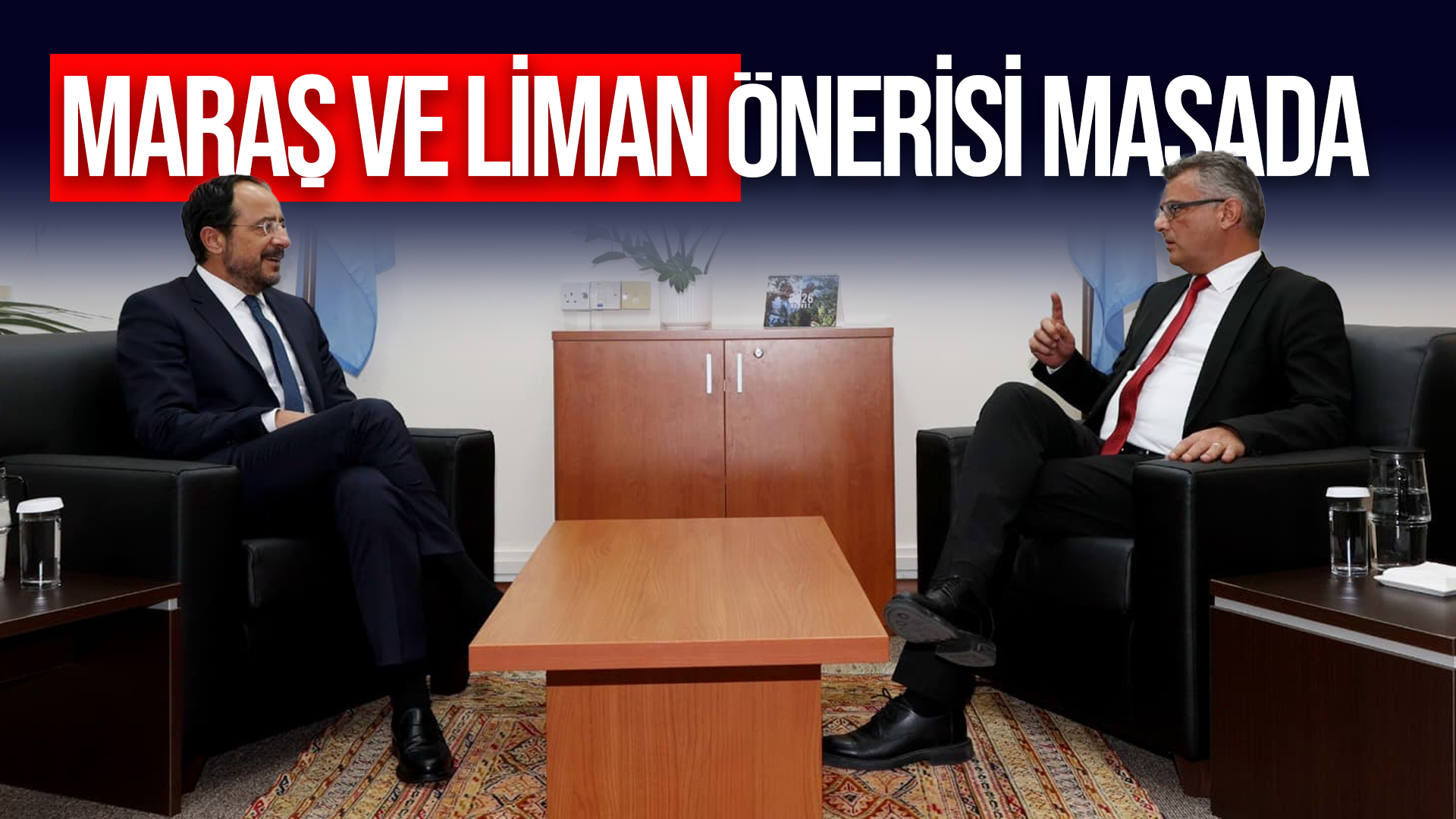 Maraş ve liman önerisi masada