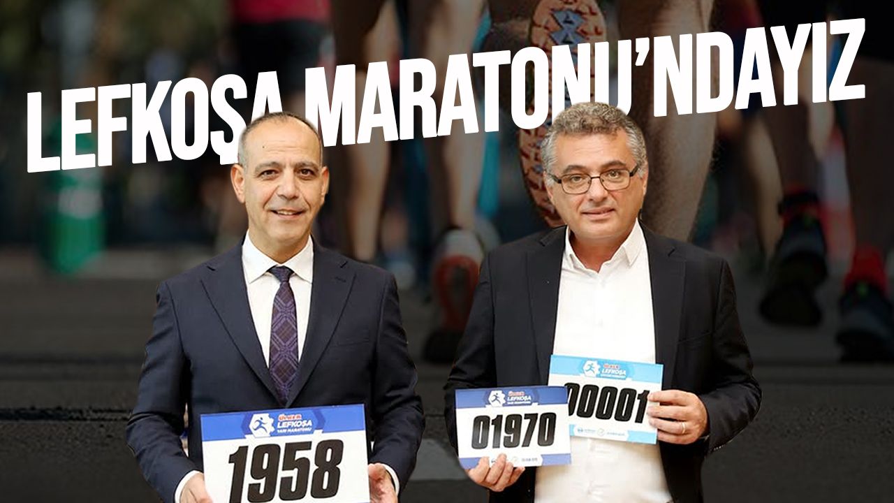 Erhürman’dan Lefkoşa Maratonu paylaşımı: “25 Ekim’de oradayız”