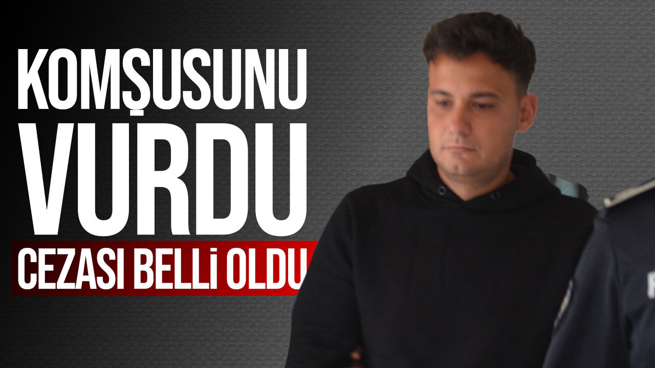 Gönyeli’de komşusuna 7 el ateş eden sanığa 2 yıl hapis