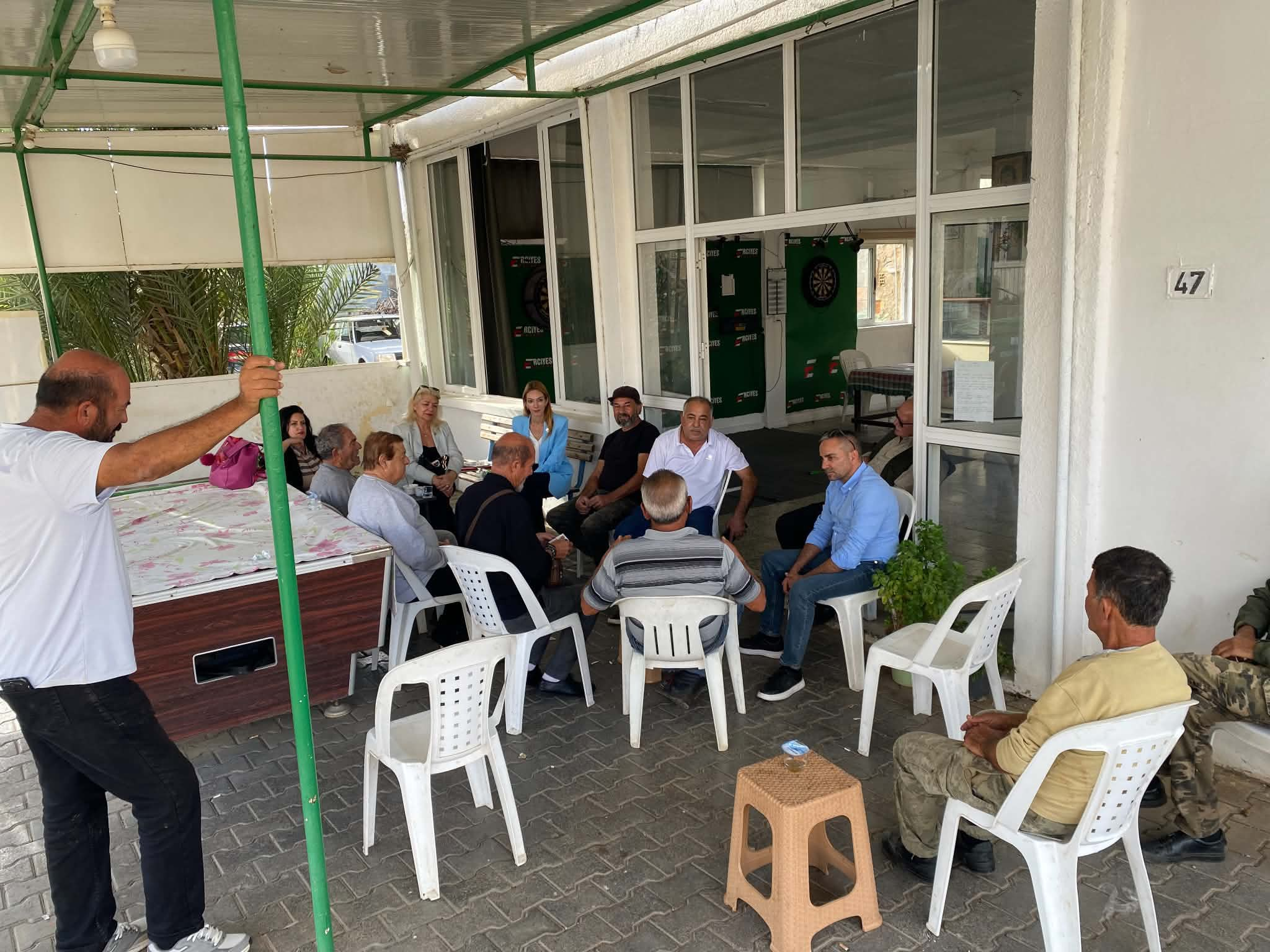 TAM Parti aday adaylarından Akçay Spor Kulübü’ne ziyaret
