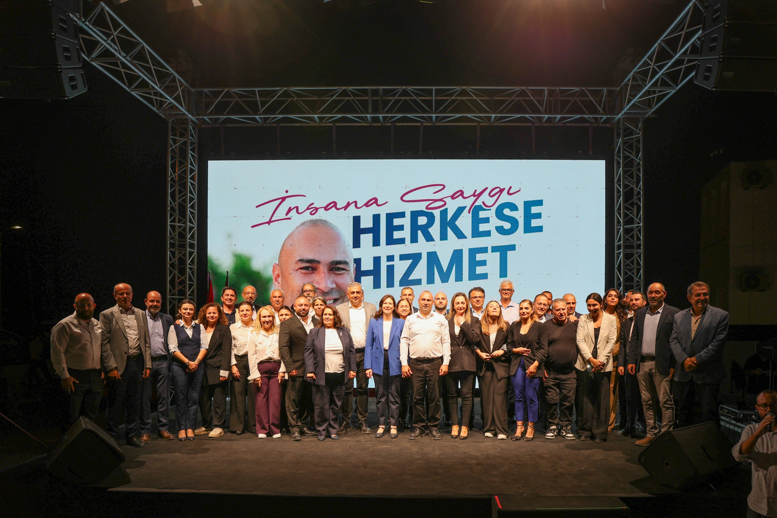 CTP, Beyarmudu’nda Ahmet Zort ve meclis üyesi adaylarını tanıttı