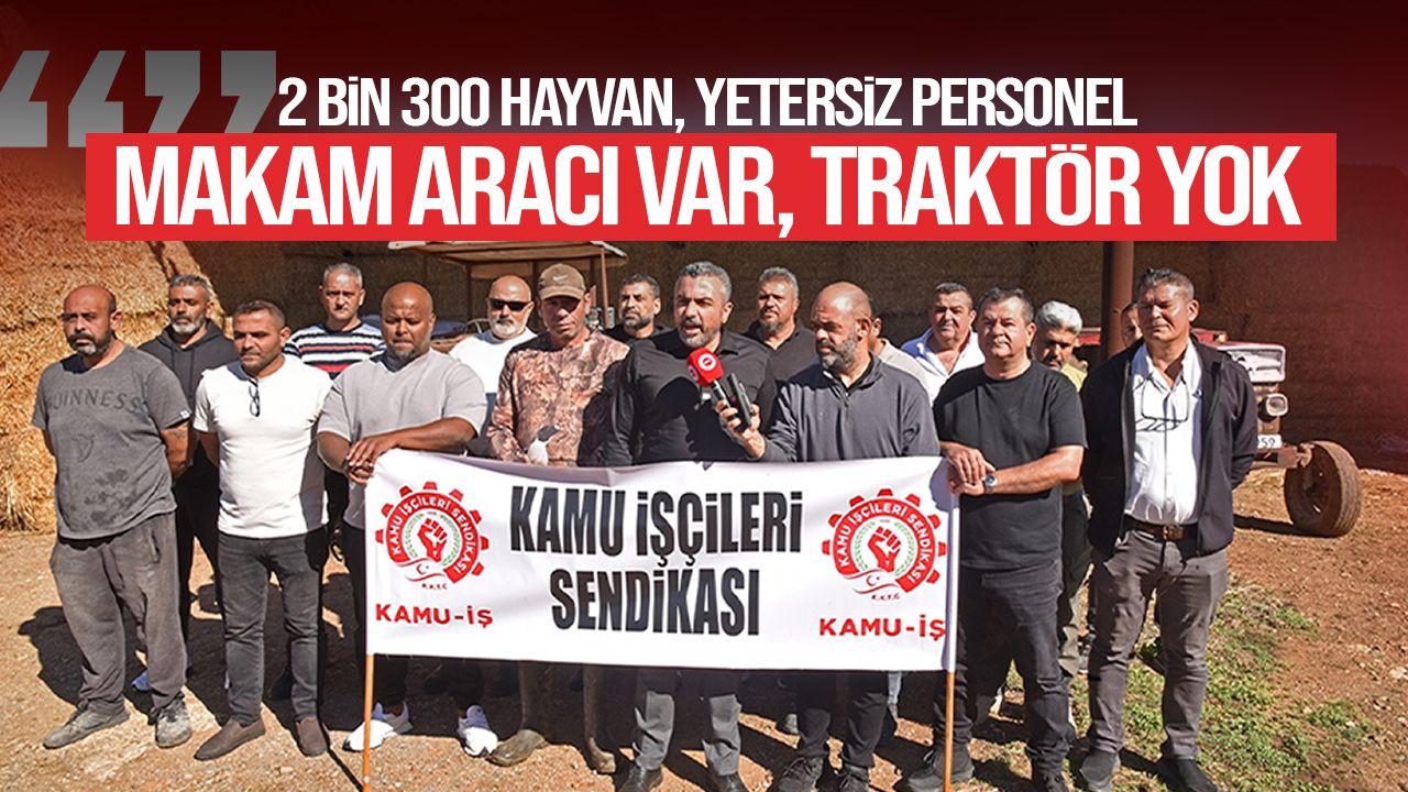 Hür-İş’ten Ercan Çiftliği’nde personel eksikliğine tepki