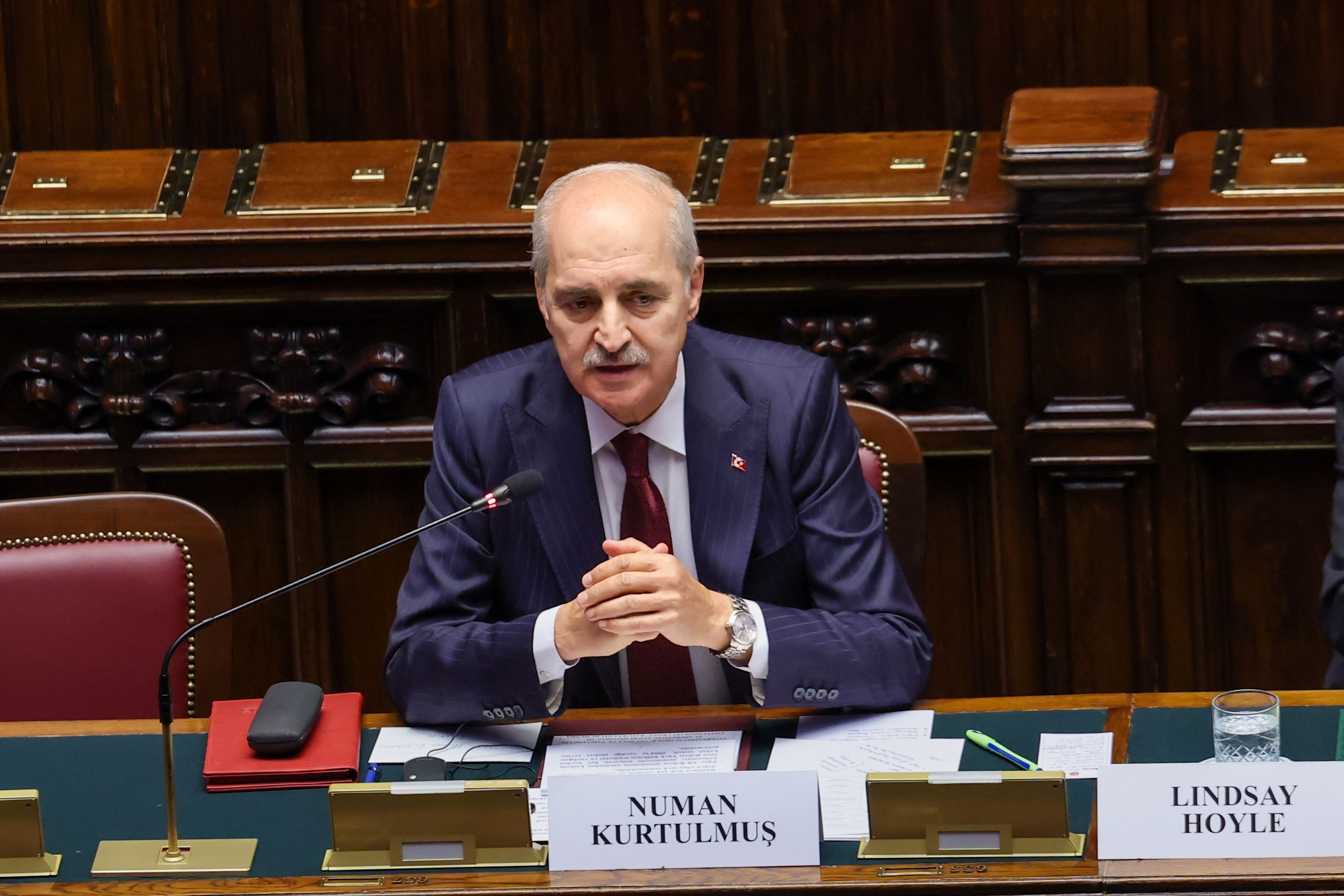 Kurtulmuş: Türk tarafını yok sayarak Kıbrıs’ta çözüm olamaz