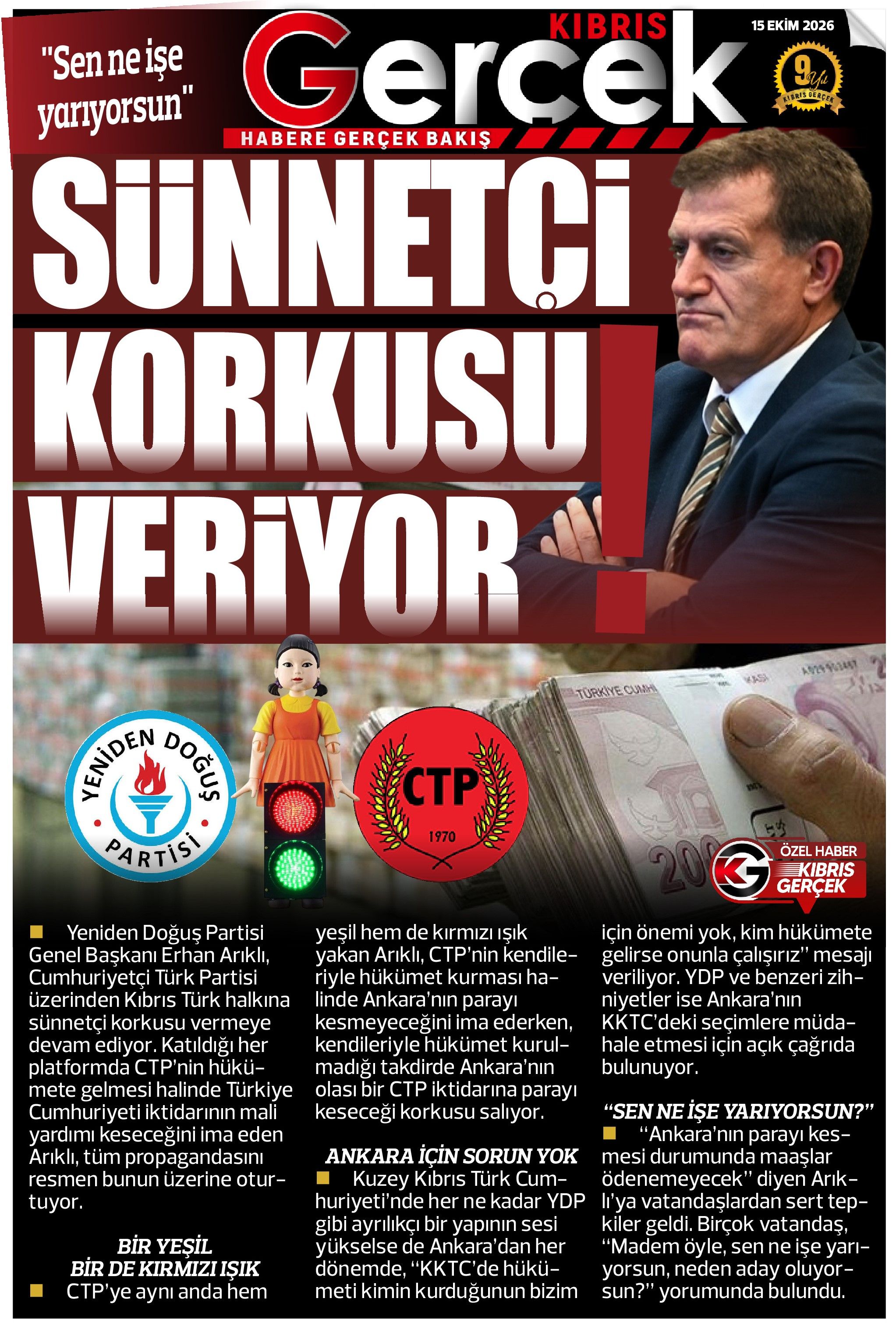 Kg Manset 15 Ekim 2026