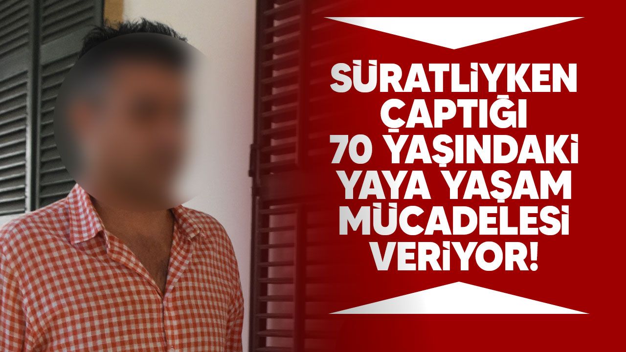 Lefkoşa-Güzelyurt yolunda ağır kaza: 70 yaşındaki yayanın hayati tehlikesi sürüyor