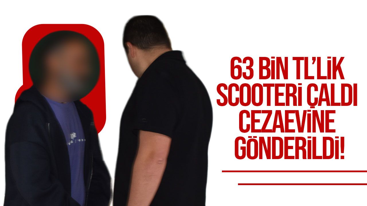 Lefkoşa’da 63 bin TL’lik scooter sirkat eden zanlı cezaevine gönderildi