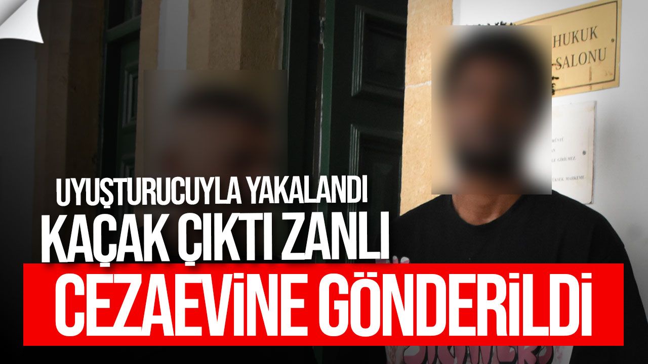 Lefkoşa’da 87 gram uy*şturucuyla yakalanan zanlı cezaevine gönderildi