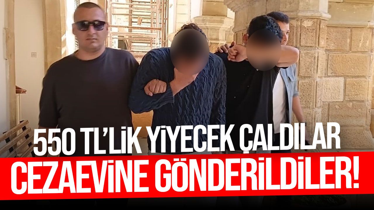 Lefkoşa’da büfeden 550 TL’lik yiyecek çaldılar: İki zanlı cezaevine gönderildi