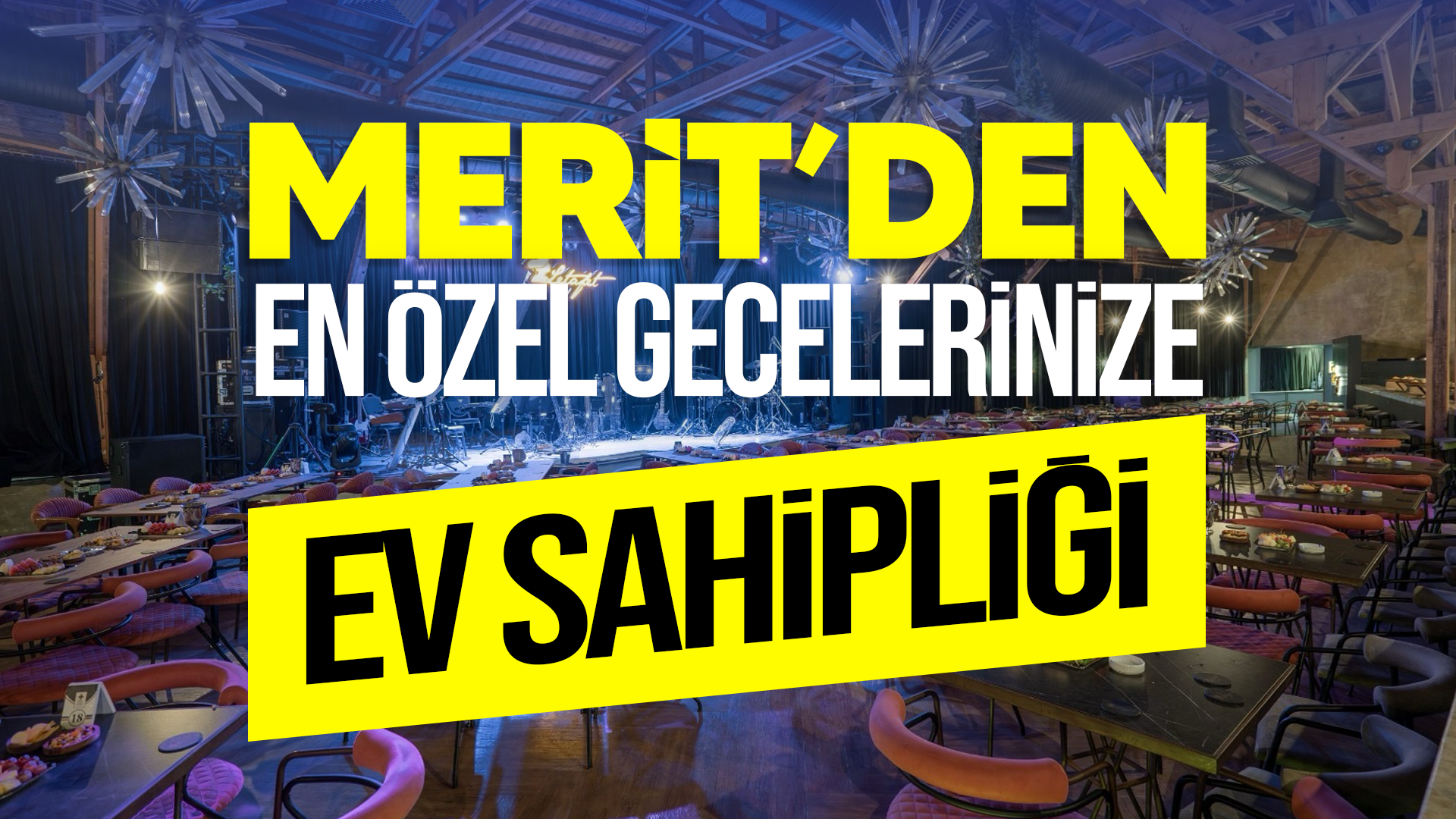 Yeni yıl, Merit Park’ta kutlanır