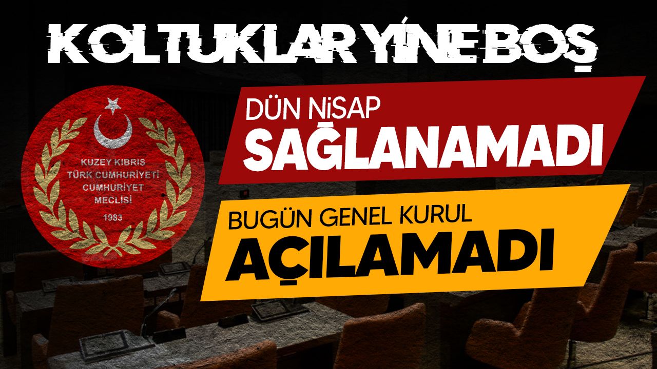 Meclis yine toplanamadı: Ne milletvekilleri ne de Başkanlık Divanı hazırdı