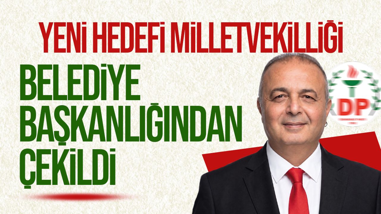 Özgür Türk, Girne Belediye Başkanlığı adaylığından çekildi