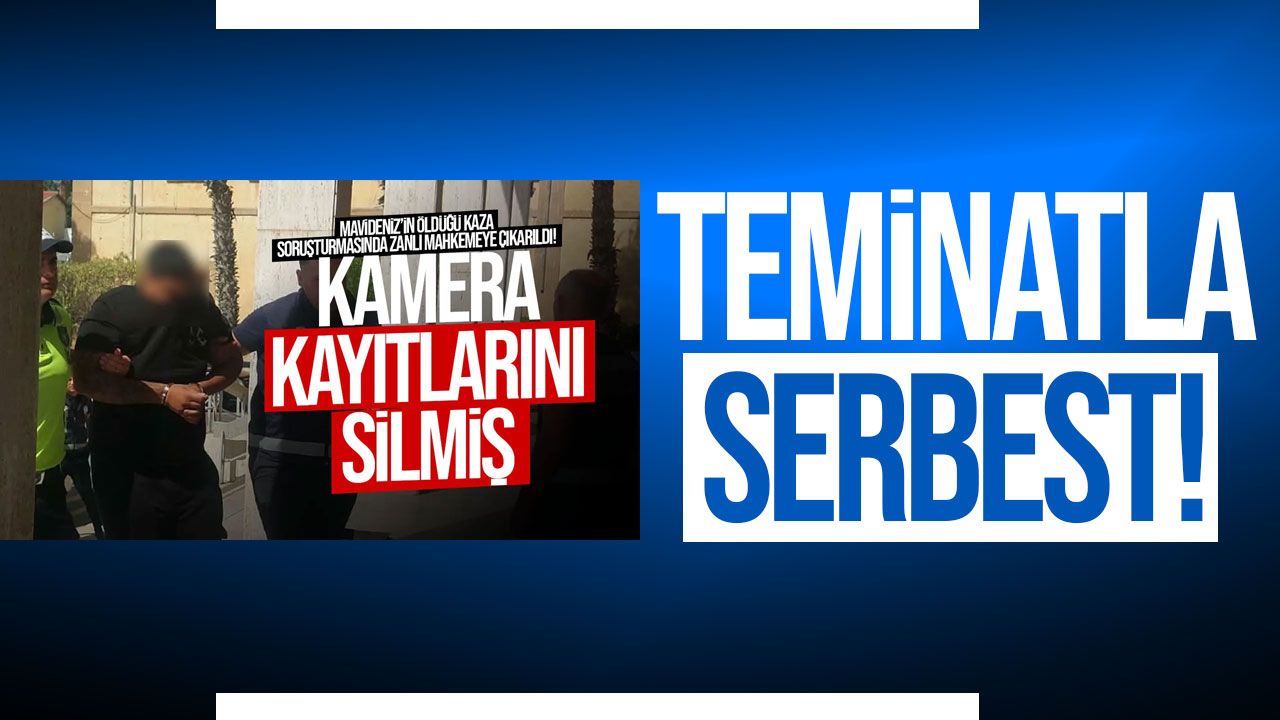 Raif Mavideniz'in hayatını kaybettiği kazanın zanlısı teminatla serbest bırakıldı