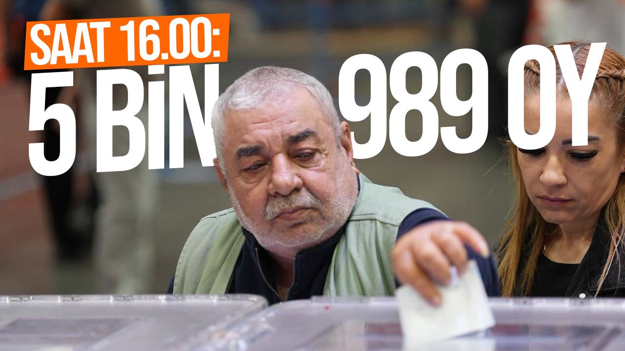 UBP'de oy kullanan üye sayısı 6 bine yaklaştı: Saat 16.00 itibarıyla 5 bin 989 oy kullanıldı