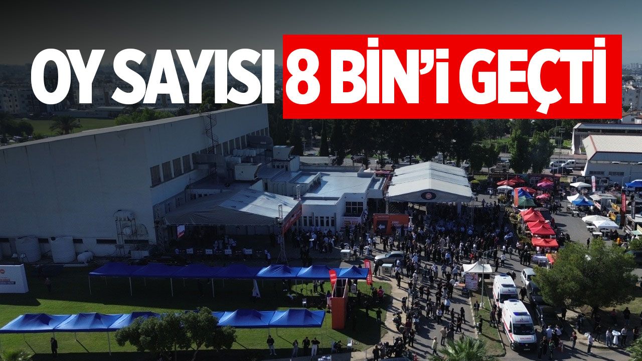 UBP'de oy kullanan üye sayısı 8 bini aştı: Sandıkların kapanmasına 2 saat kaldı