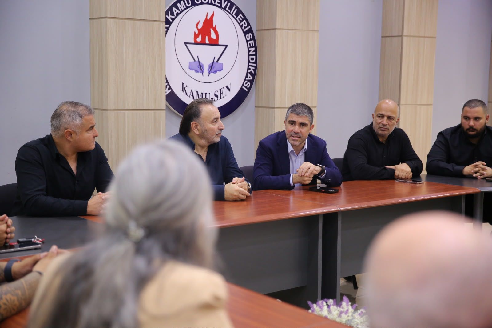 UBP adayı Aktunç, Kamu-Sen ve Thalassemia Derneği’ni ziyaret etti