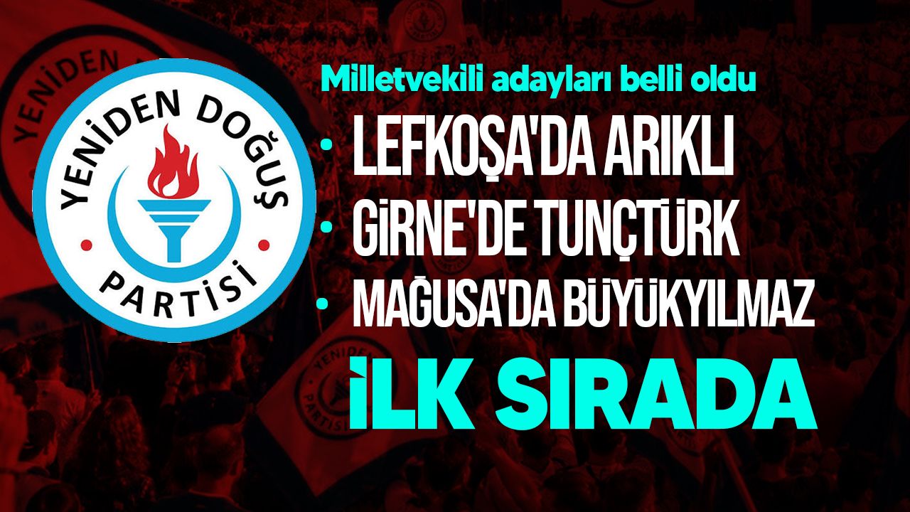 YDP'nin 50 milletvekili adayı belli oldu