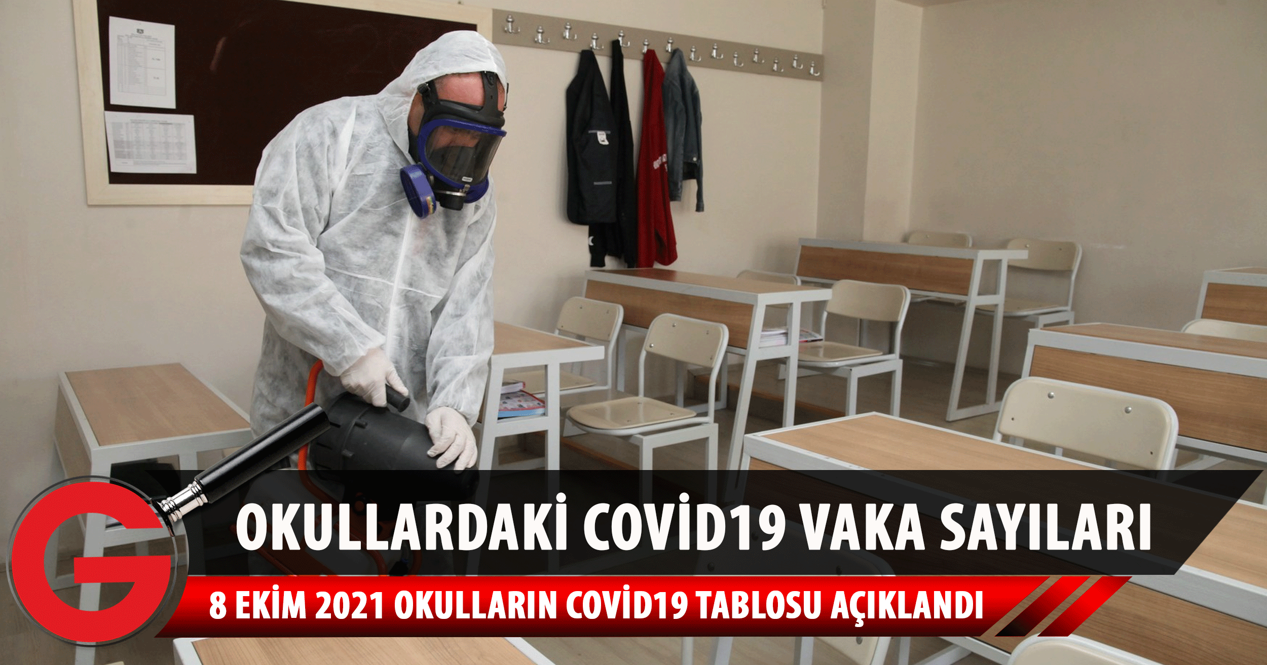 8 Ekim 2021 Okulların  Koronavirüs Vaka Tablosu Açıklandı