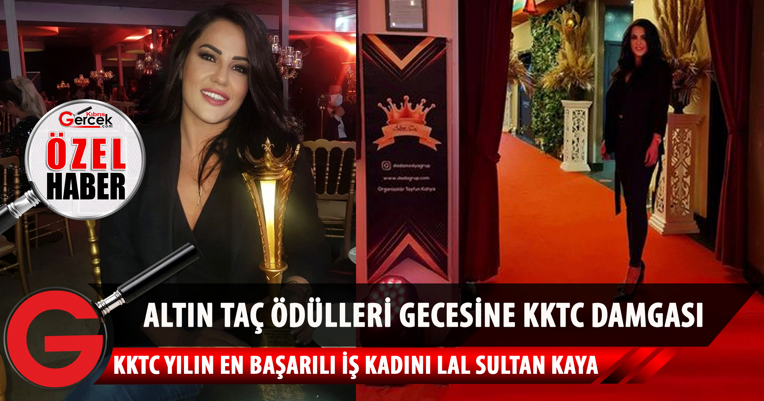 Lal Sultan Kaya, 3. Altın Taç Ödülleri Gecesine Damga Vurdu